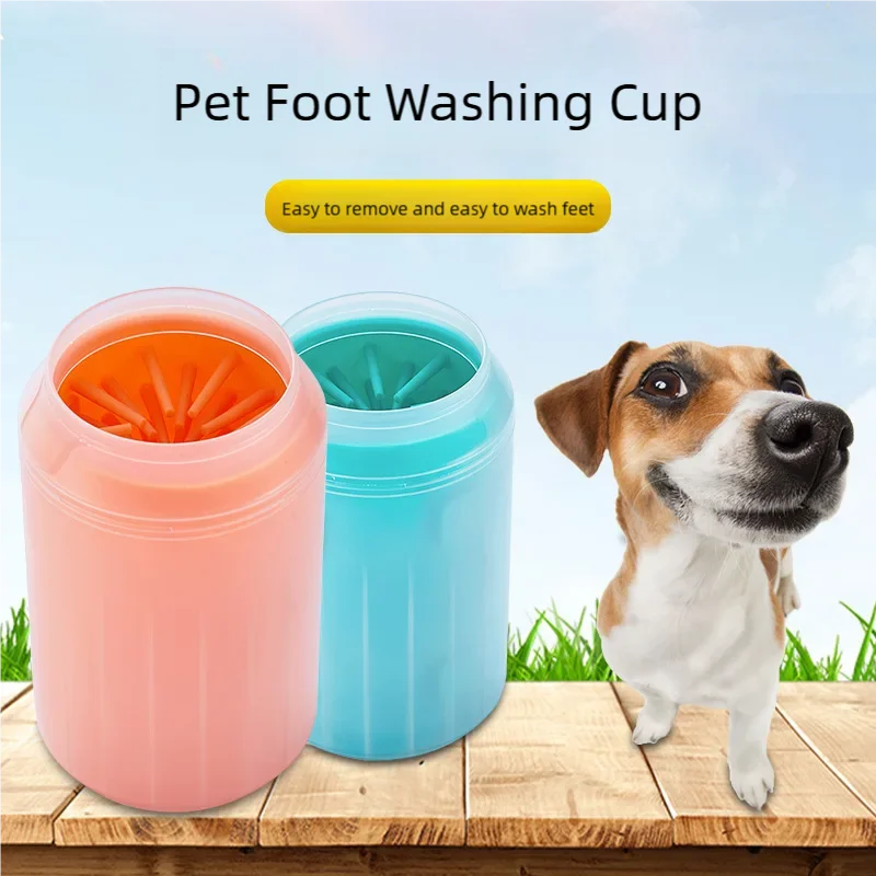 Gobelet nettoyeur de pattes pour chien