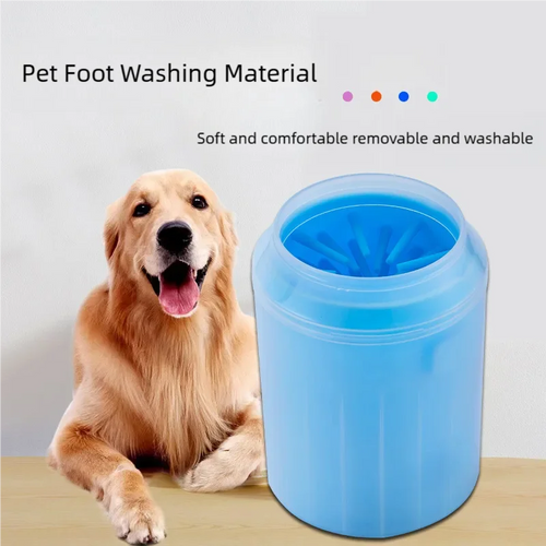 Gobelet nettoyeur de pattes pour chien